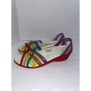 CROCS Rainbow Sandals